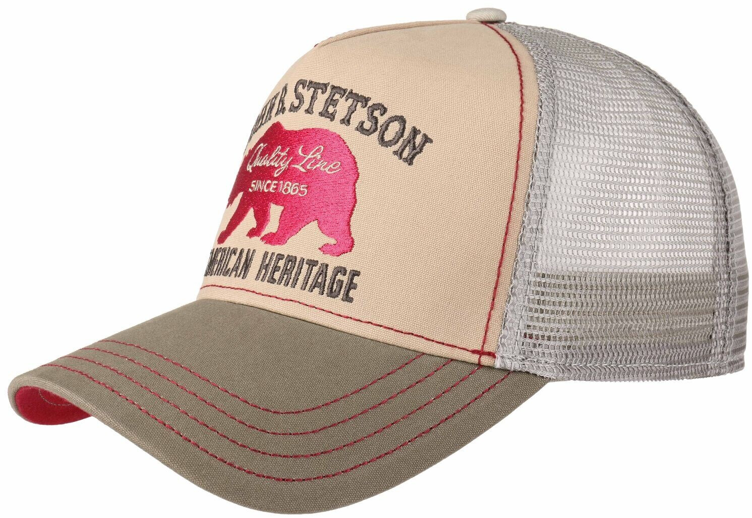 Stetson JBS Bear Trucker Cap beige ab 48 90 Preisvergleich bei