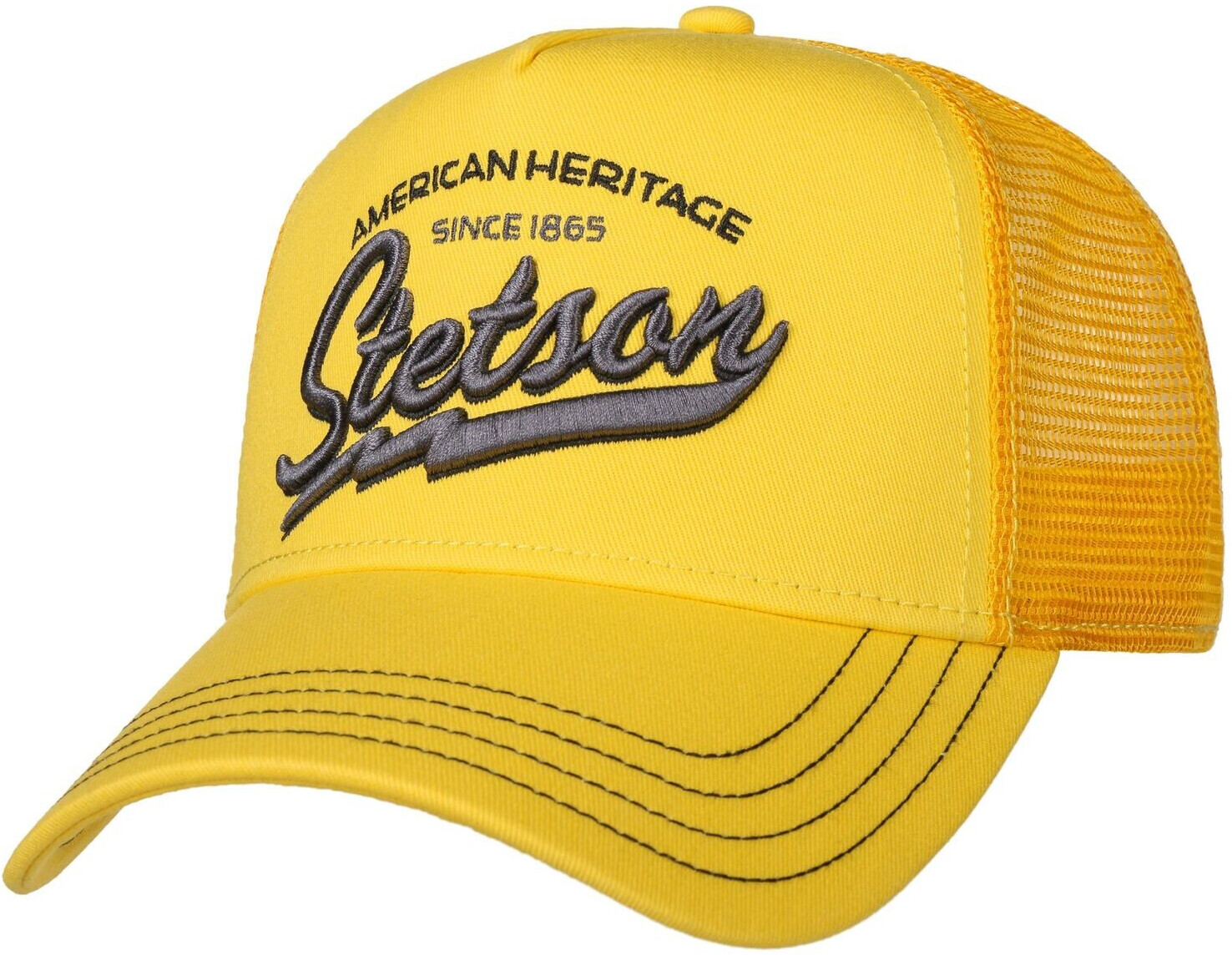 Stetson Since 1865 Trucker Cap yellow