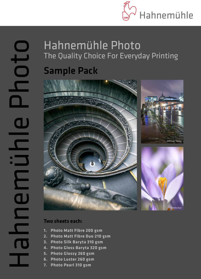Hahnemühle Sample Pack Photo A4 (10603553)