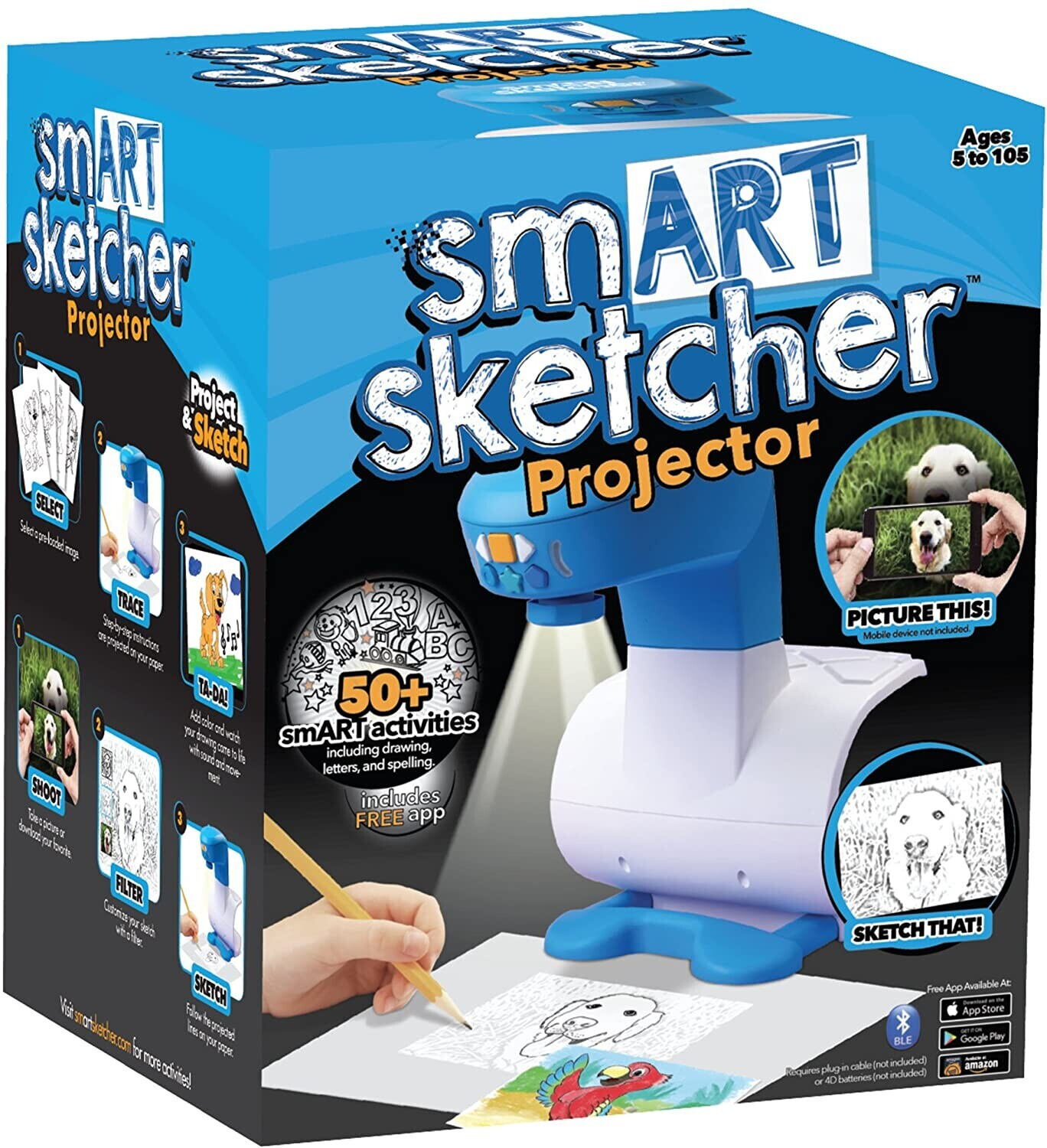 smart sketcher projector walmart