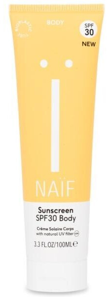 NAIF Crème solaire corps Spf30 (100 ml)