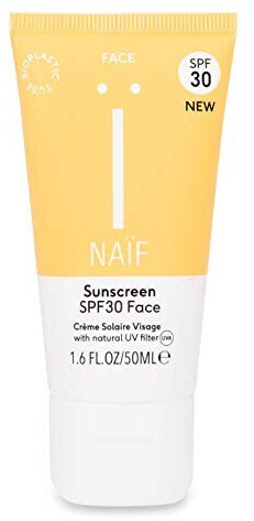 NAIF Écran solaire visage SPF30 (50 ml)