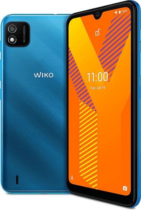 Wiko Y62 bleu