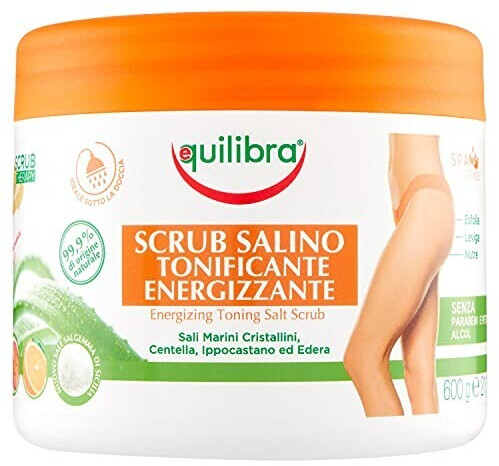 Equilibra Energizing Toning Salt Scrub (600g)
