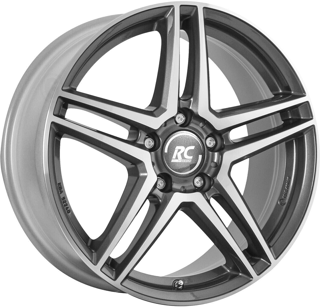 RC Design RCD17 (8x18) himalaya grey front polished