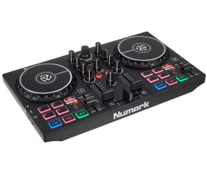 Numark Party Mix II - Controladora DJ, mesa de mezclas con luces  integradas, mezclador DJ e interfaz audio, con Serato DJ Lite