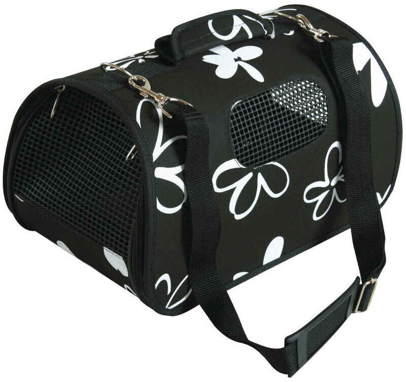 Zolux Panier de transport Flower L noir
