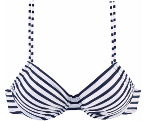 Venice Beach Summer Bikini Top (697810) marine/white