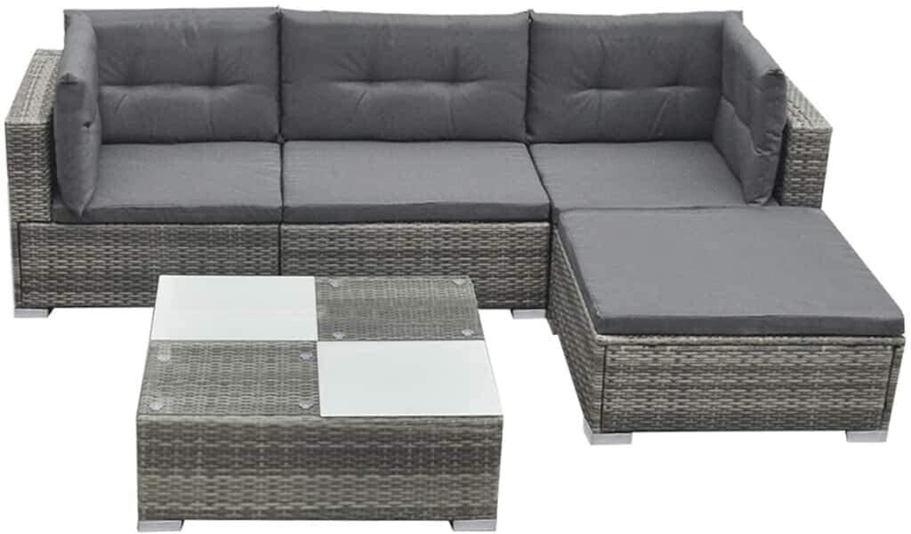 Vidaxl 5 piece garden lounge set deals