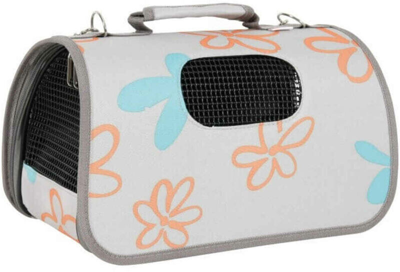 Zolux Panier de transport Flower M gris