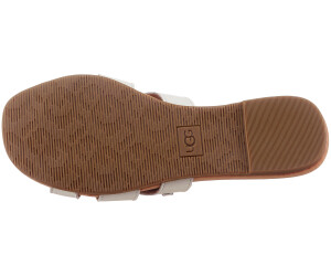 white ugg sandals