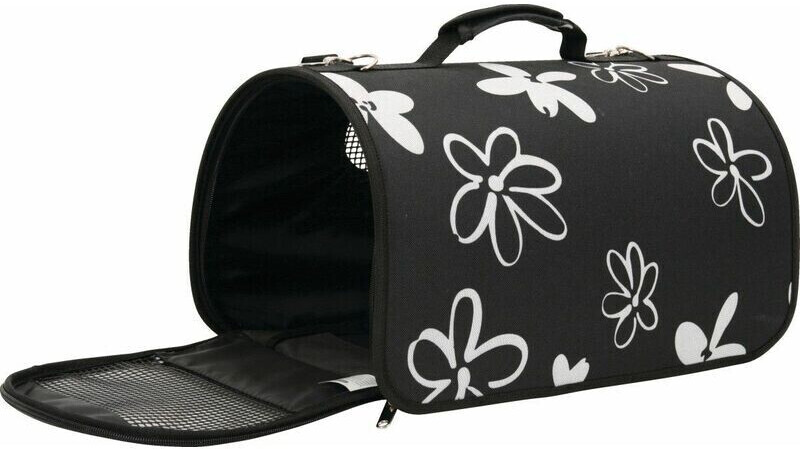 Zolux Panier de transport Flower S noir