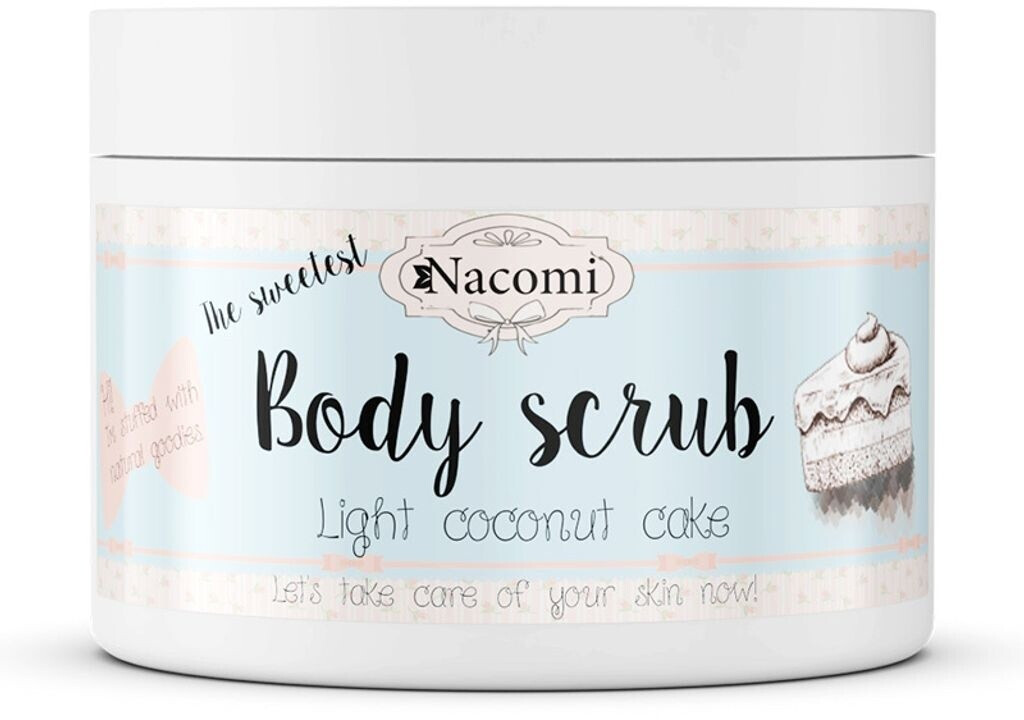 Nacomi Body Scrub Light Coconut Cake (200ml)