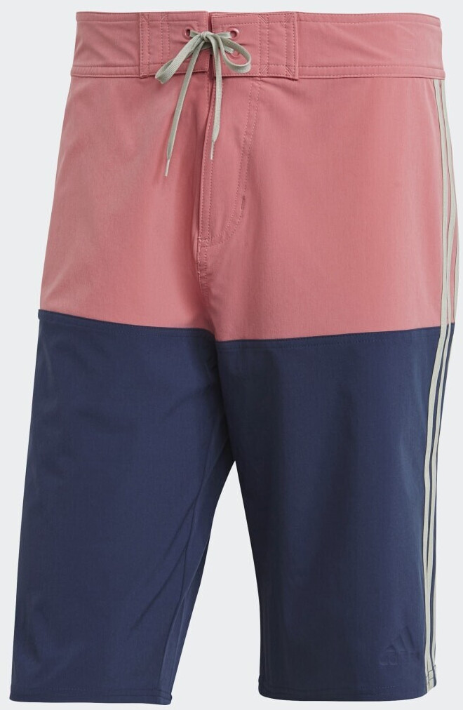 Buy Adidas KneeLength Colorblock Board Shorts hazy rose/crew navy