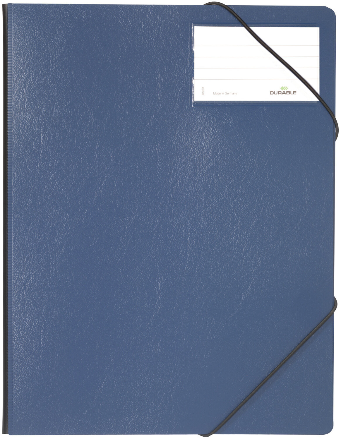 DURABLE 232007 Folder with Elasticated Corners A4 for 1-150 Sheets DIN A4 Dark Blue
