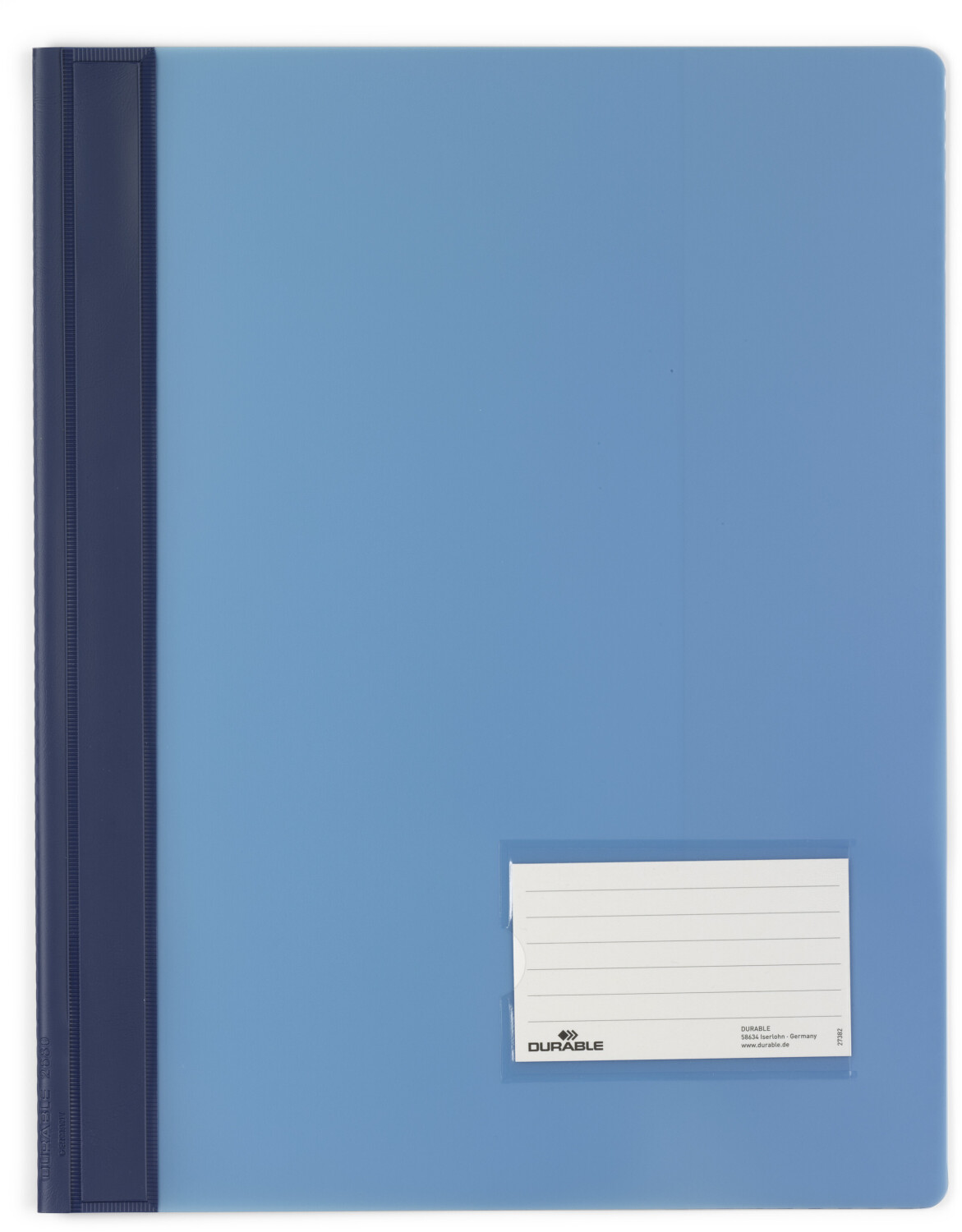 DURABLE 268006 Document Folder Duralux Extra wide Pack of 25 Blue