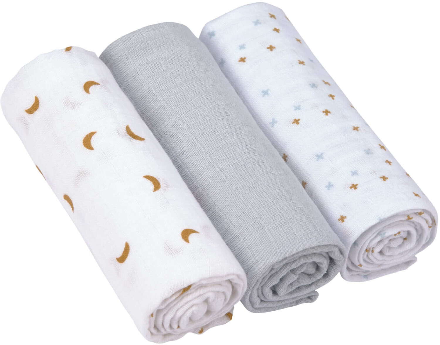 Lässig Swaddle & Burp Blanket L - Adventure tractor