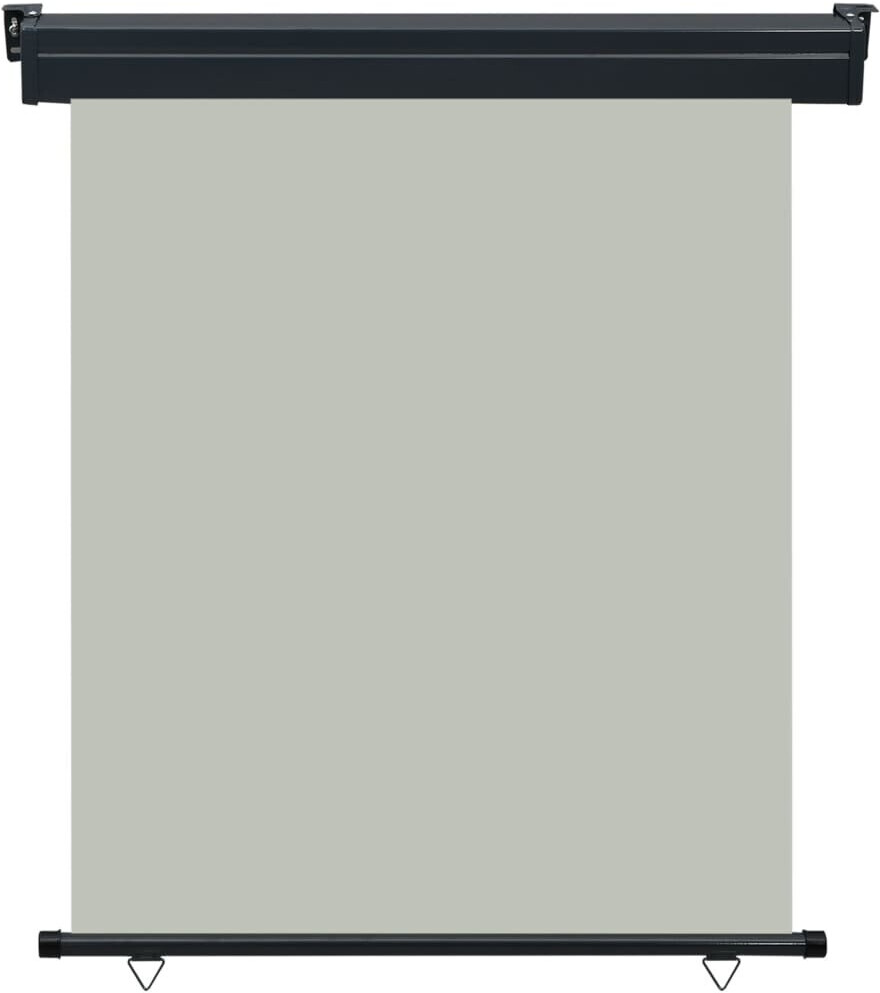 vidaXL Balcony side awning 140x250cm gray