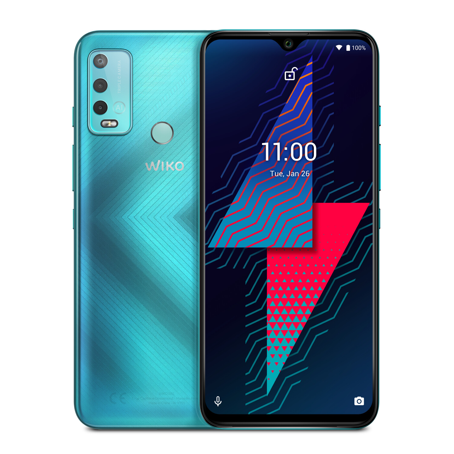 Wiko Power U30 64 Go vert menthe