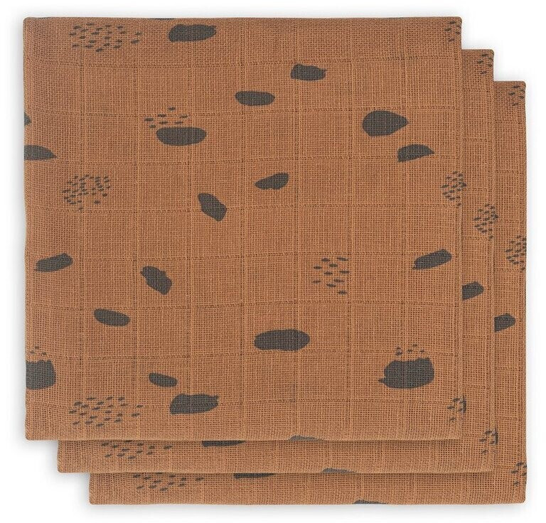 Jollein Gauze diapers (70 x 70 cm) pack of 3 Spot caramel