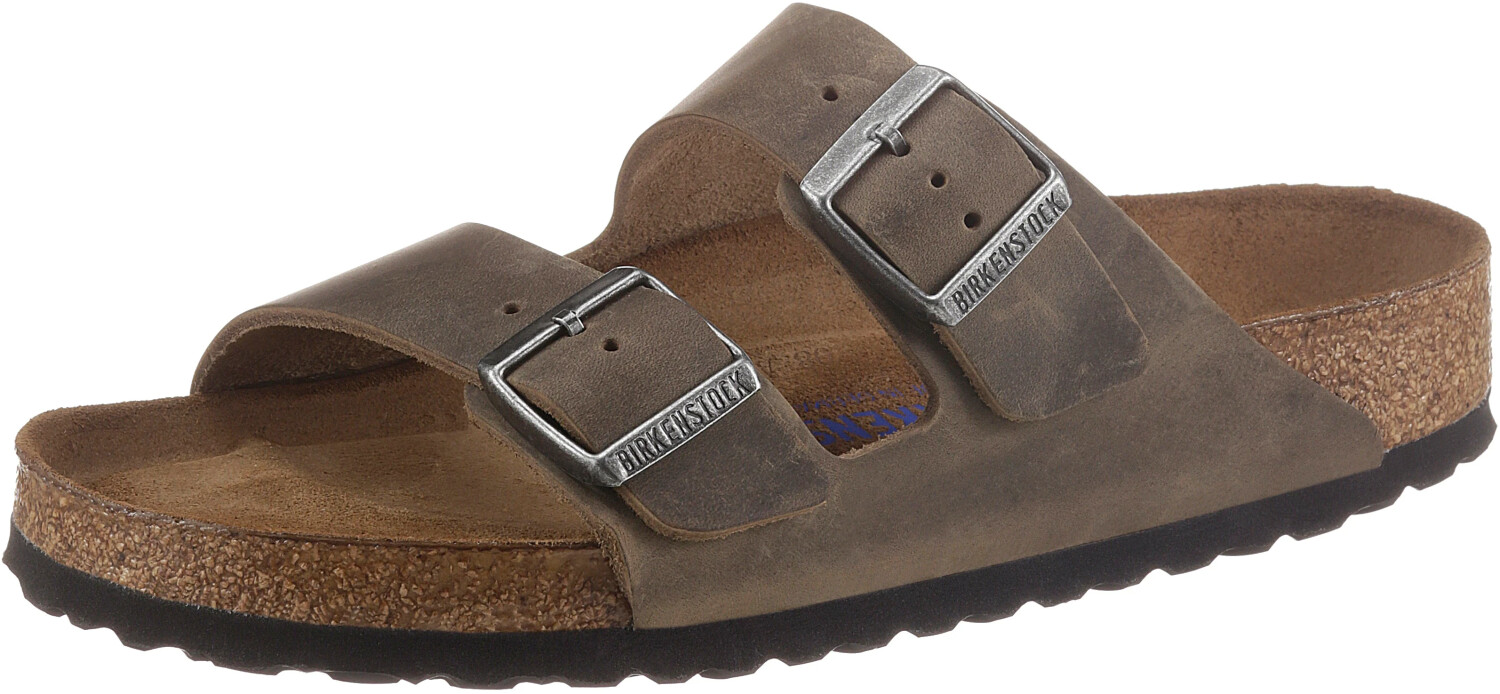 Buy Birkenstock Arizona Oiled Leather Soft faded khaki (normal) from £ ...