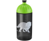 Griff mit Klappverschluss Trinkhalm Dinosaurier 550 ml Fringoo® Trinkflasche für Kinder