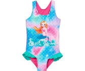 Speedo Badeanzug Mädchen Sapphire Shine Crossback Schwimmanzug UV Schutz 50+ 