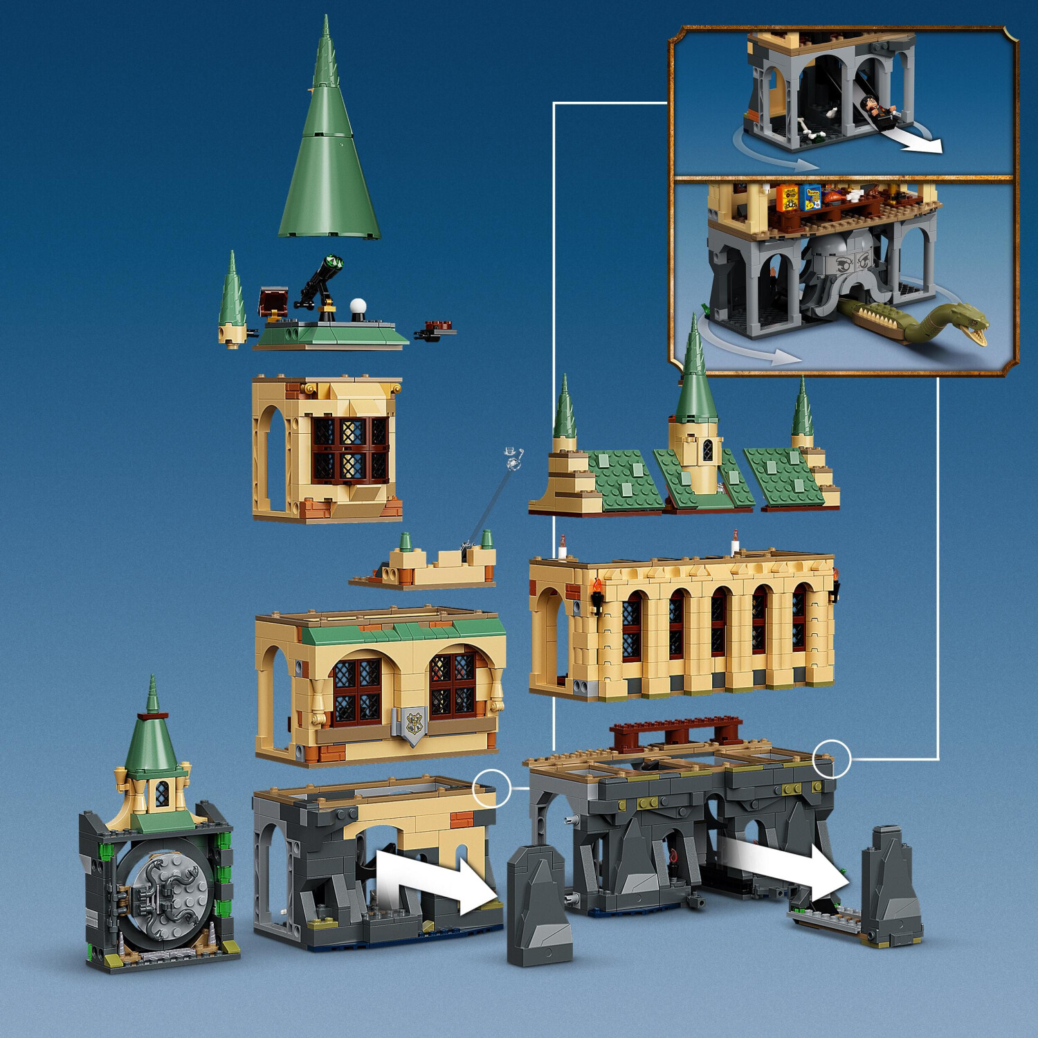 Chamber of secrets lego harry potter clearance