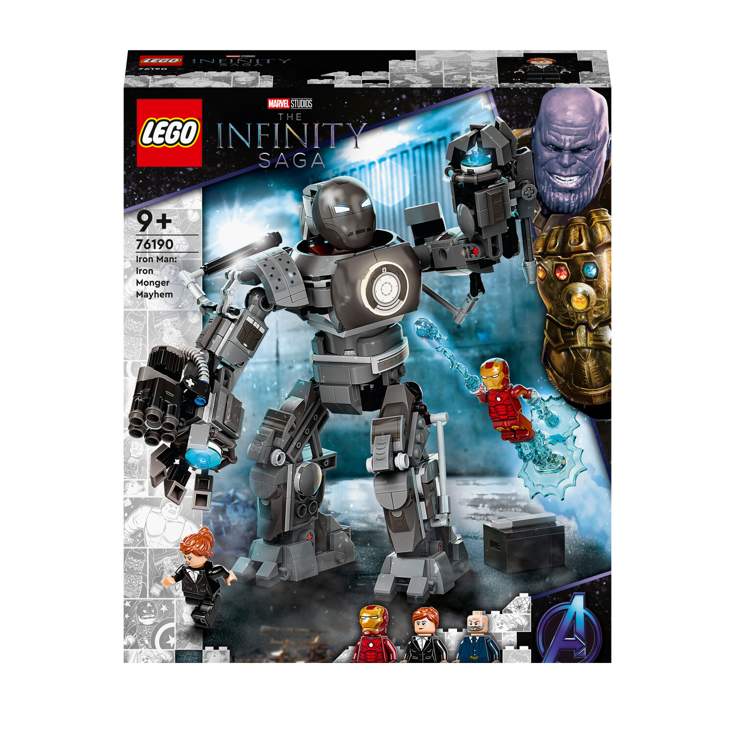 Soldes LEGO Marvel - Iron Man : la destruction d'Iron Monger