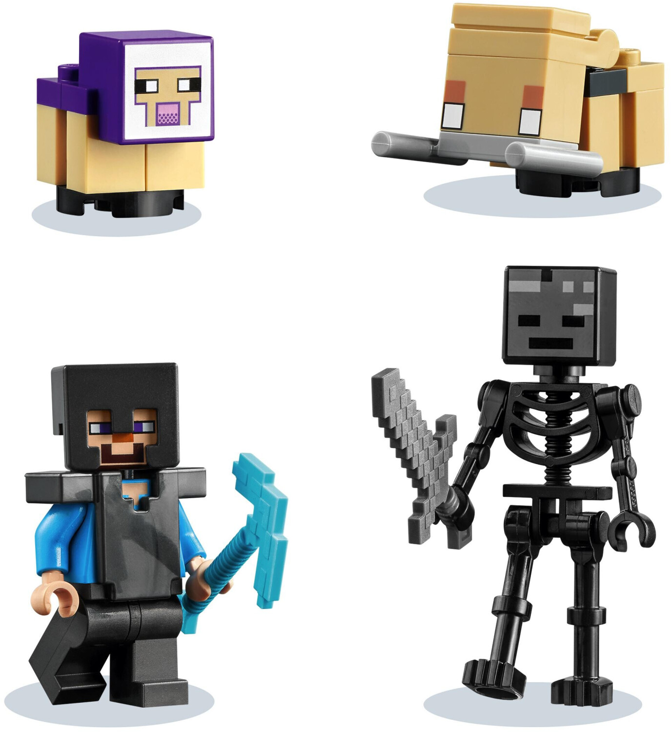 LEGO | Minecraft ab zerstörte Das (Februar Preisvergleich bei - Preise) € 23,63 2024 Portal (21172)