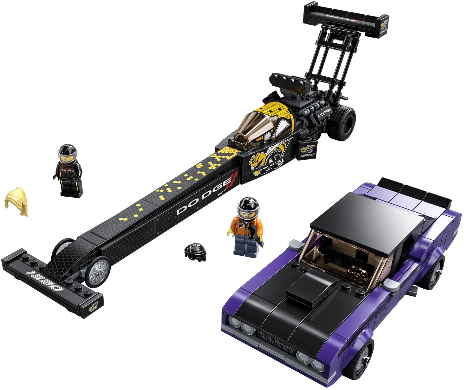 LEGO Speed Champions - Mopar Dodge//SRT Top Fuel Dragster and 1970 Dodge  Challenger T/A (76904) a € 49,99 (oggi)