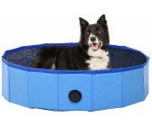 lionto Piscine pour chien pliable en PVC bassin pour chiens baignoir pour  chien