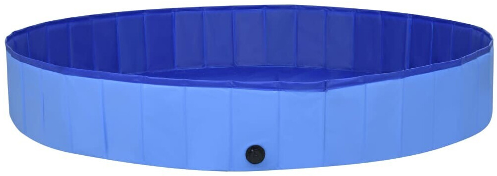 vidaXL Foldable Doggy Pool 300x40cm Blue