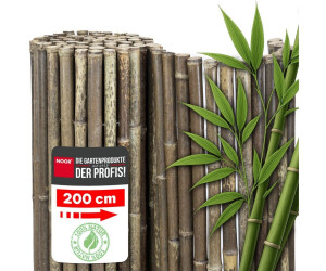 Noor Black bamboo 2 x 2 m
