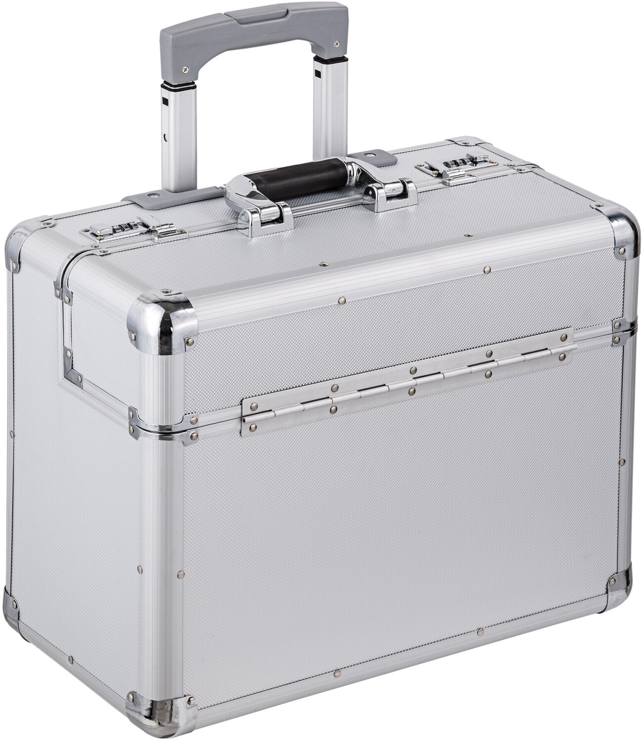 TecTake Pilot Case (4012) silver