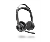 Poly Voyager Focus 2 UC Auriculares USB-A/Bluetooth Negros