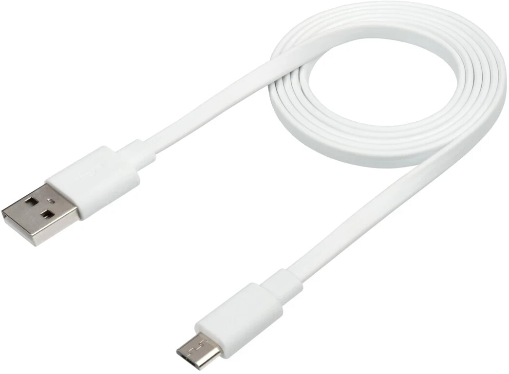 Xtorm CF010 - Flat USB to Micro USB cable (1m) White