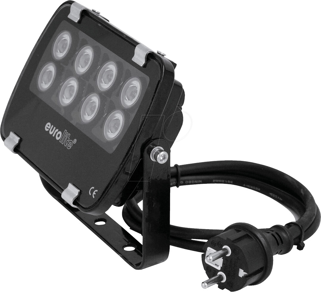 Eurolite LED IP FL-8 30° red