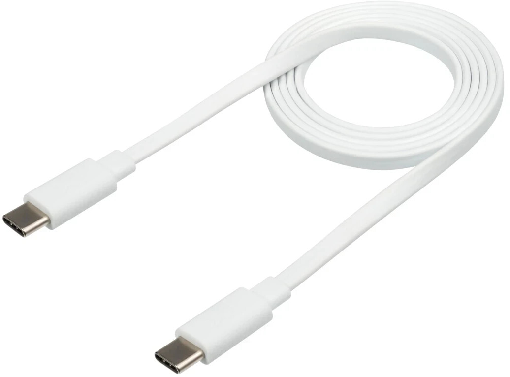 Xtorm CF070 - Flat USB-C PD cable (1m) White