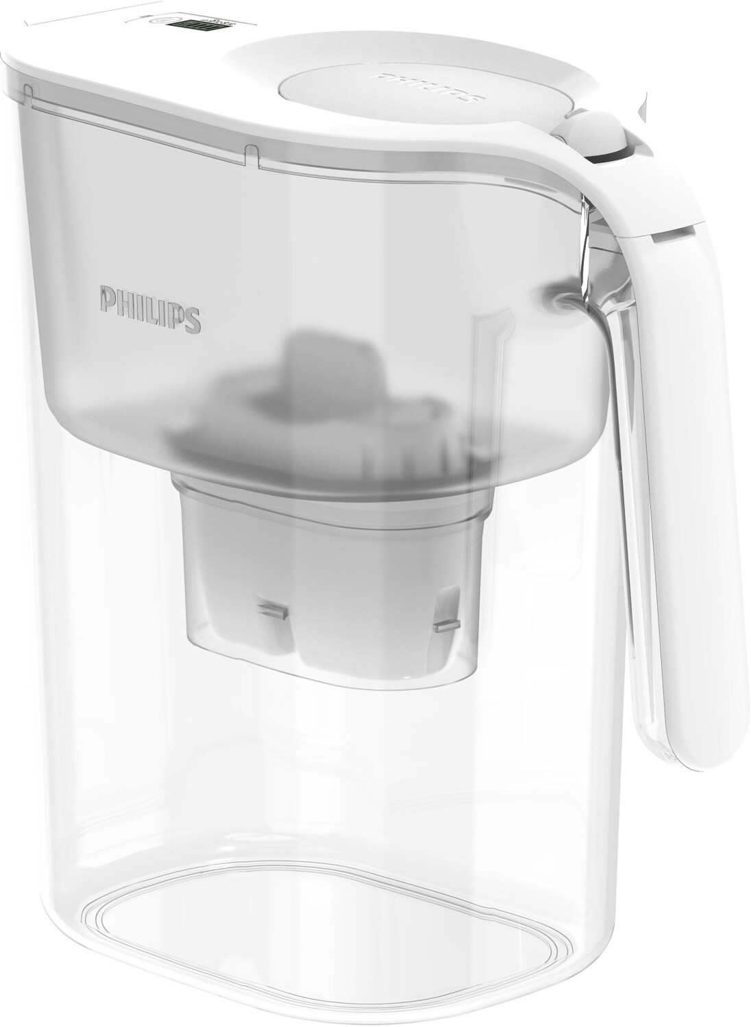 Philips - PHILIPS AWP2938WHT - Carafe filtrante 4 litres avec minuteur  numérique de changement de cartouche + 1 filtre X-Clean - Blanche - Carafe  filtrante - Rue du Commerce