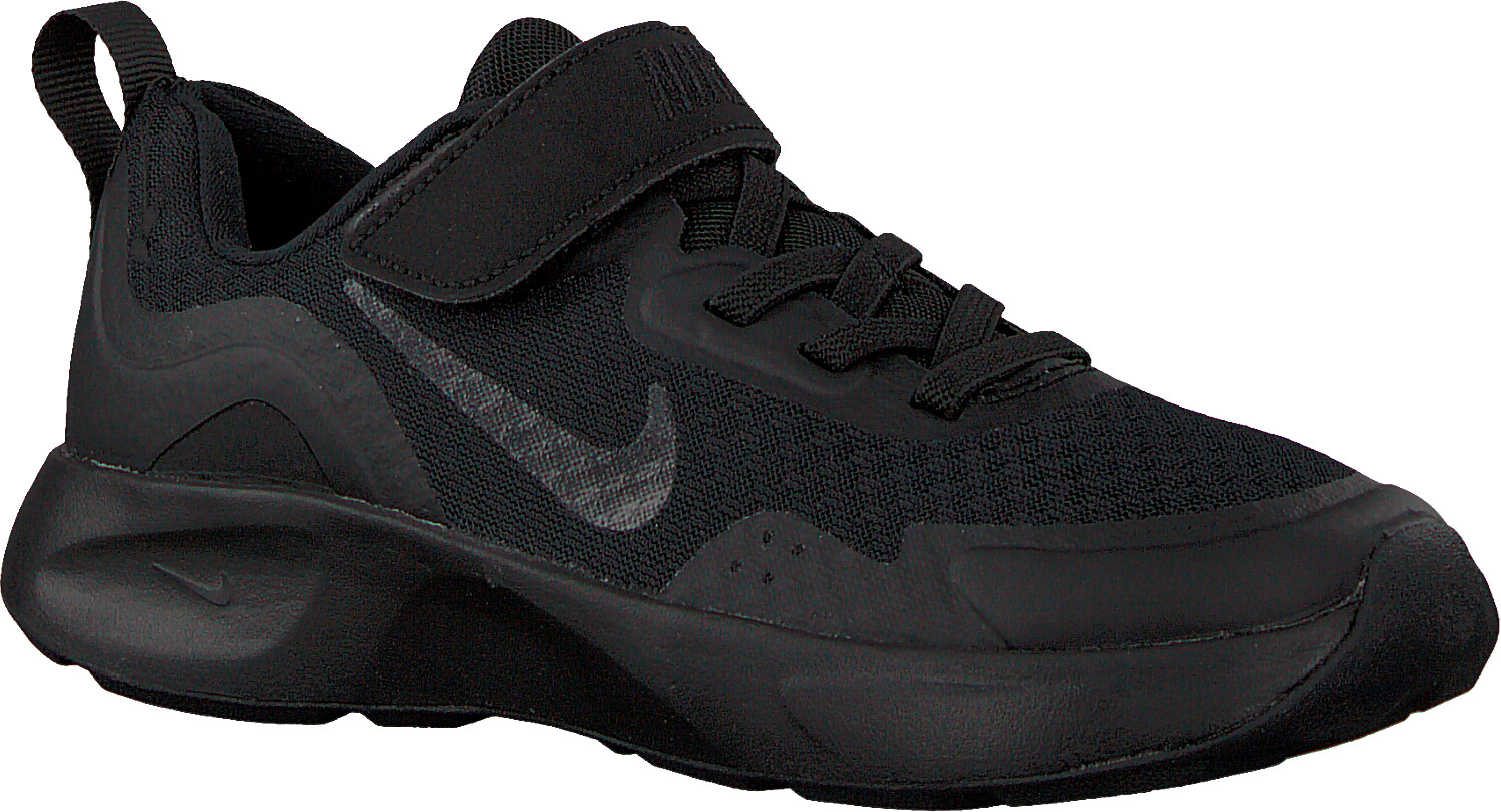black velcro nike shoes