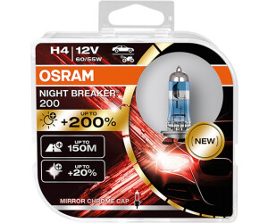 Osram Night Breaker 200 H4 Duo-Box (64193NB200-HCB) ab 18,64 € (Februar 2024  Preise)