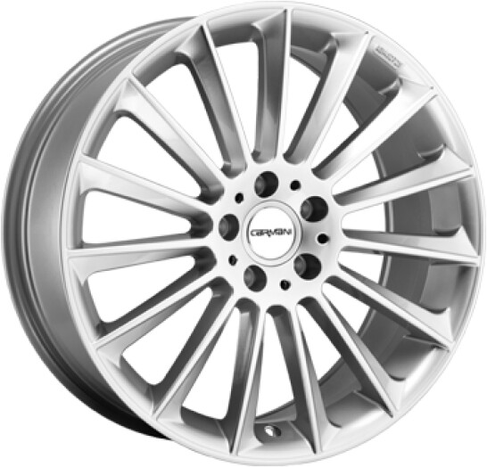 Carmani 17 Fritz (8x18) white silver
