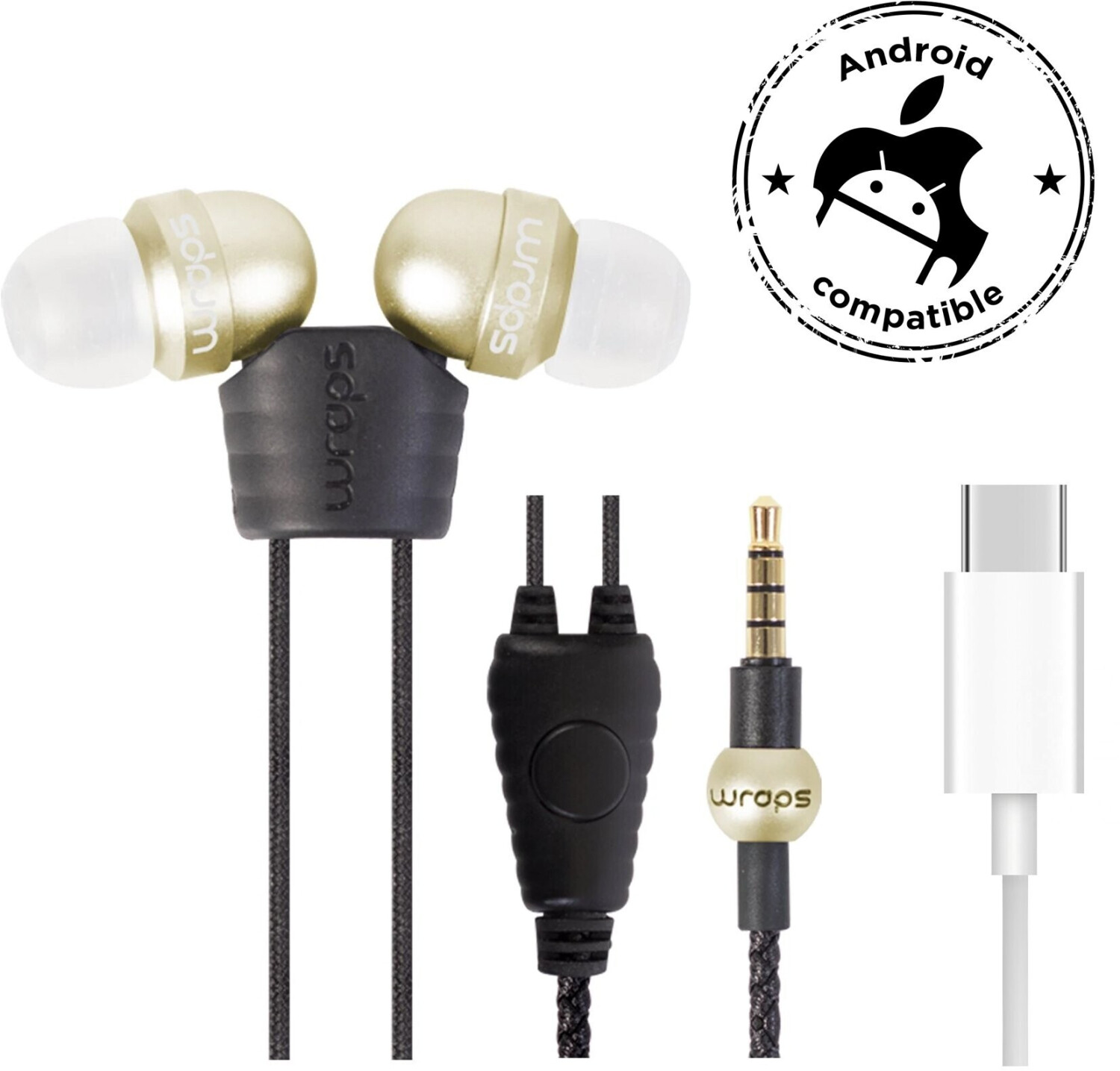 MyWraps Core In-ear Gold