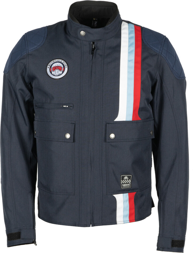 Helston's Blouson Hamilton Mesh bleu