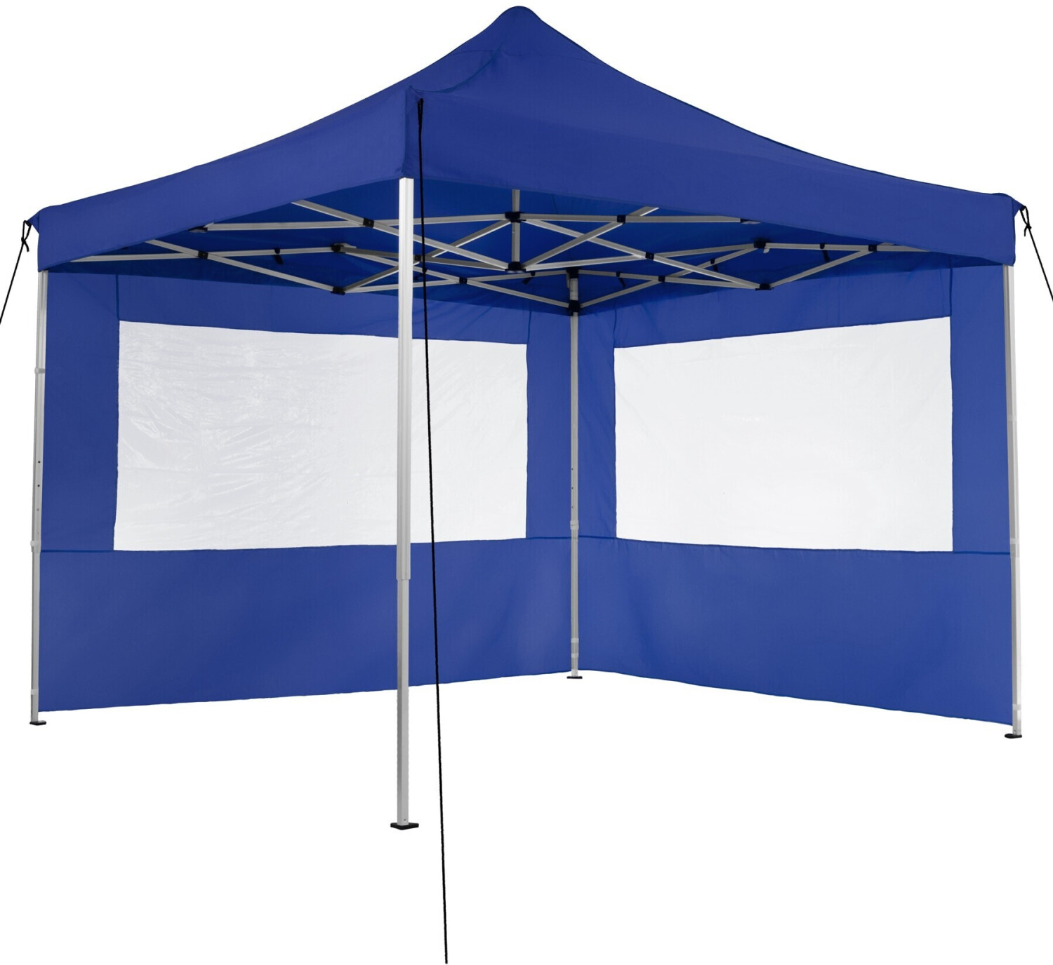 TecTake Faltbarer Garten Pavillon 3x3m mit 4 Seitenteilen blau ab 249