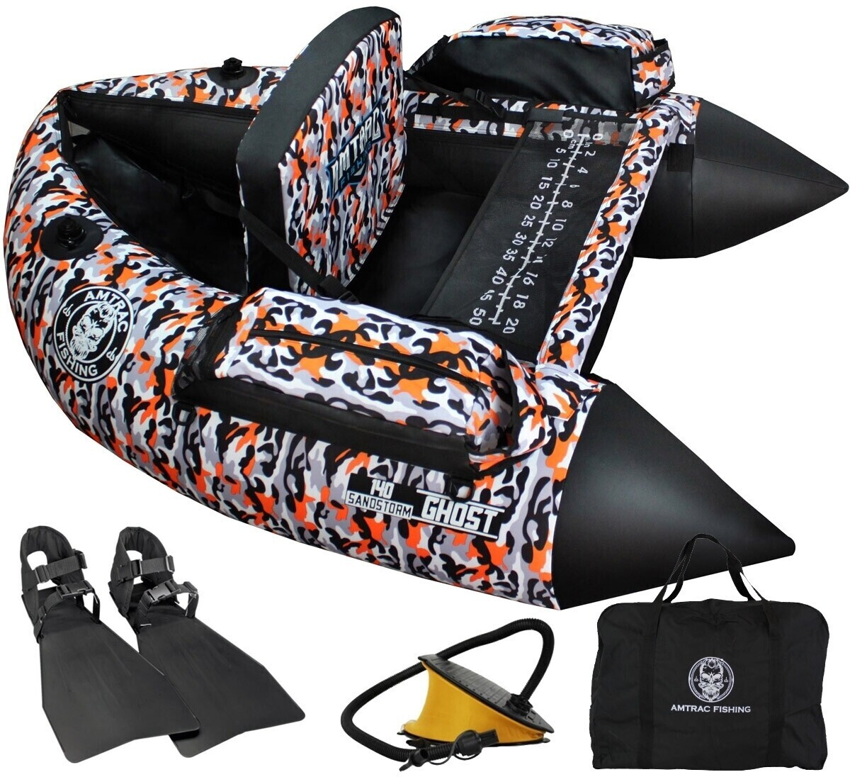 Amtrac Fishing Ghost 140 sandstorm camo