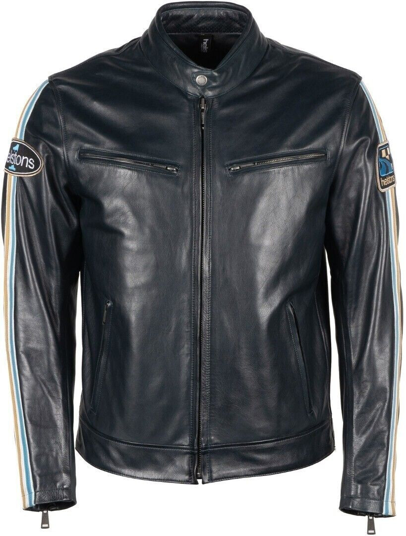 Helston's Blouson Race Rag bleu