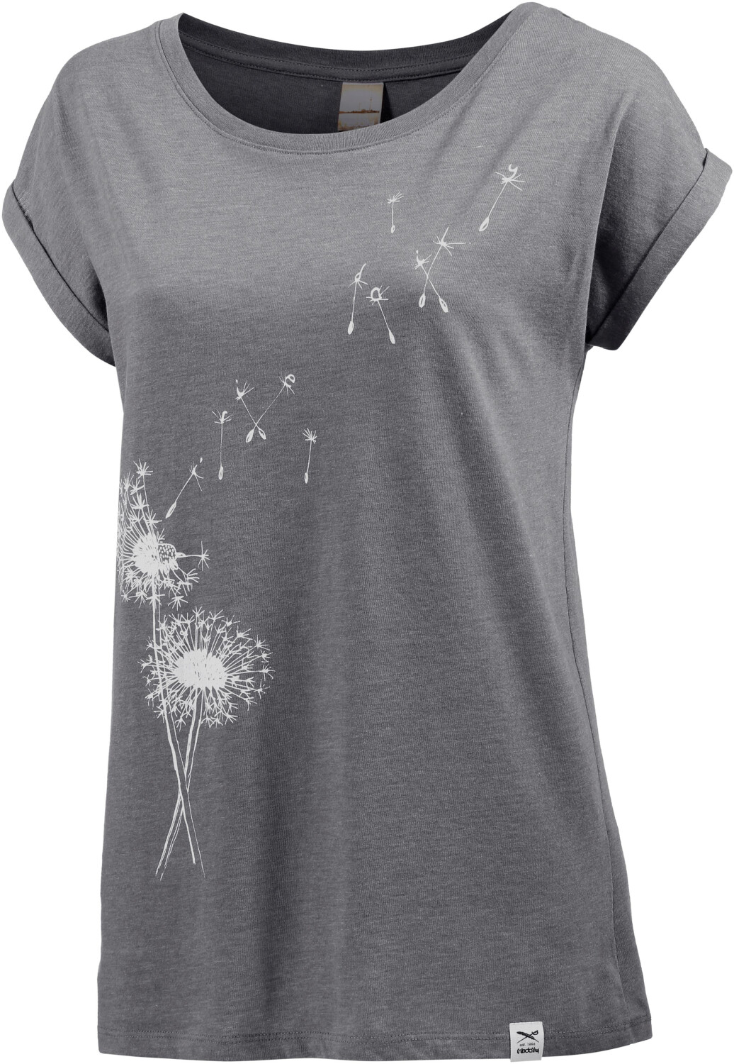 Iriedaily Pusteblume T-Shirt charcoal melange (1184665-712)