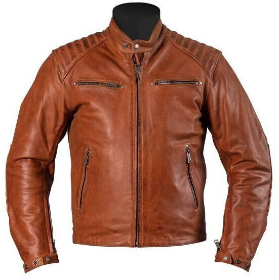 Helston's Blouson Rocket marron clair